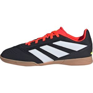 Adidas Performance Predator 24 Indoor Sala Jr. Zaalvoetbalschoenen Zwart/Wit/Rood