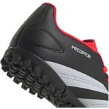 Adidas Performance Predator Club TF Jr. Voetbalschoenen Zwart/Wit/Rood