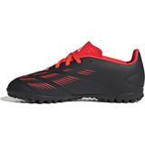 Adidas Performance Predator Club TF Jr. Voetbalschoenen Zwart/Wit/Rood