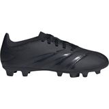 Adidas Performance Predator Club TxG Jr. Voetbalschoenen Zwart/Antraciet