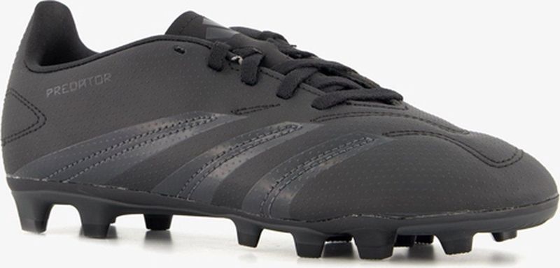 Adidas Performance Predator Club TxG Jr. Voetbalschoenen Zwart/Antraciet