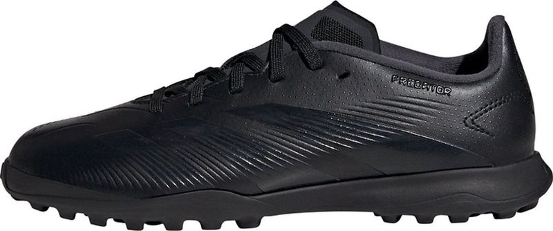 adidas Uniseks-Kind Predator 24 League Soft Ground Boots, Core Black/Cloud White/Solar Red, 36 2/3 EU