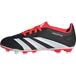 adidas Performance Predator Club TxG Jr. voetbalschoenen zwart/wit/rood