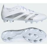 adidas Voetbal - schoenen - Nocken Predator League MG Solar Energy, wit-zilvergrijs, 40.5 EU
