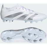 adidas Voetbal - schoenen - Nocken Predator League MG Solar Energy, wit-zilvergrijs, 40.5 EU