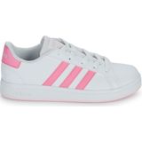 adidas Sportswear Grand Court Lifestyle Tennis Lace-Up Schoenen - Kinderen - Wit- 36 2/3