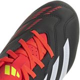 Adidas Performance Predator Club TxG Sr. Voetbalschoenen Zwart/Wit/Rood