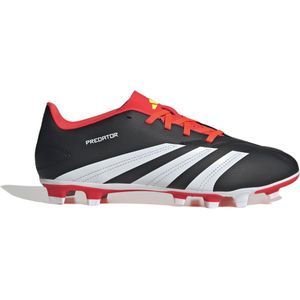 Adidas Performance Predator Club TxG Sr. Voetbalschoenen Zwart/Wit/Rood