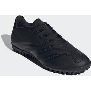 adidas Predator Club Turf Voetbalschoenen Sneaker Unisex, Core Black Carbon Core Zwart, 45 1/3 EU