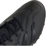adidas - Predator - Voetbalschoenen - Zwart - Synthetische Bovenkant, Rubberen Buitenzoal met Noppen
