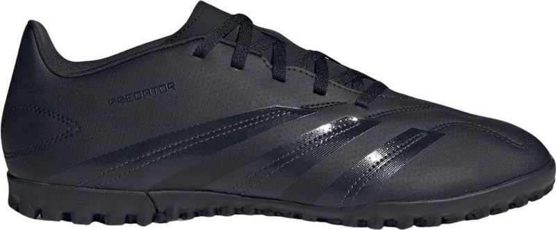 adidas - Predator - Voetbalschoenen - Zwart - Synthetische Bovenkant, Rubberen Buitenzoal met Noppen