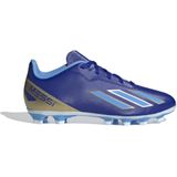 adidas X Crazyfast Messi Club Gras / Kunstgras Voetbalschoenen (MG) Kids Blauw Wit Goud