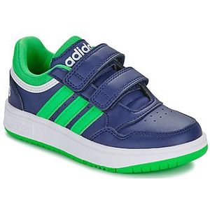 Adidas Originals Hoops 3.0 Sneakers Donkerblauw/Groen
