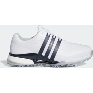 Adidas Heren TOUR360 Golfschoen White/Navy - Maat : 46 EU