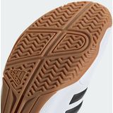 adidas - Squashschoenen - Zwart - Textiel - Vetersluiting