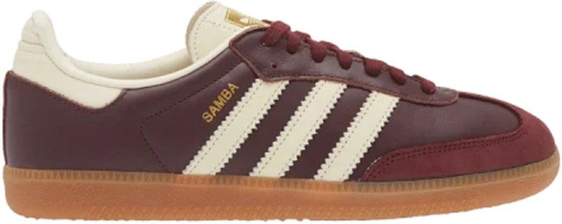 adidas Samba OG - Dames - Maroon Gold Metallic - EU42