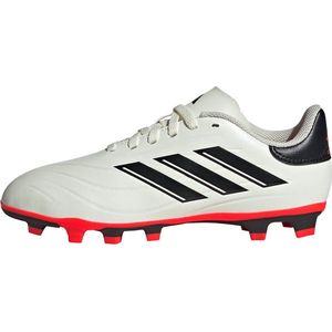 adidas Performance COPA Pure 2 Club Jr. voetbalschoenen ecru/zwart/rood