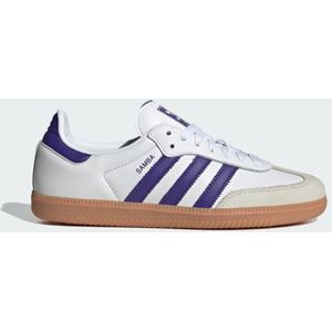 Schoenen adidas  Samba Og Wit/blauw Dames