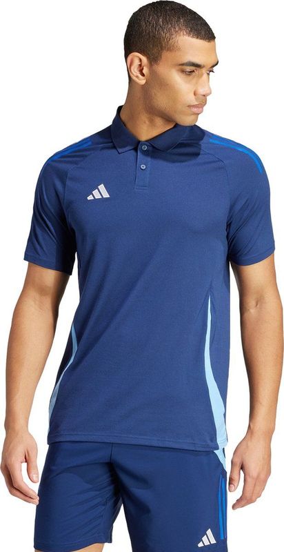 adidas - Tiro 24 Competition Polo - Donkerblauw - Sportshirt