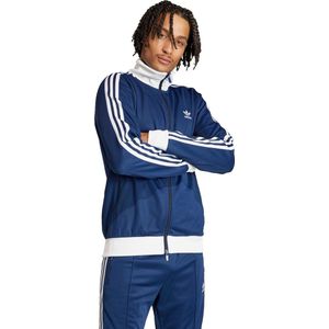 adidas - Beckenbauer Track Top - Jack - Blauw - Katoen/Polyester