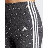 adidas Legging ANML 3S LEG - Grey/Carbon/Black - Dierenprint