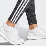 adidas Legging ANML 3S LEG - Grey/Carbon/Black - Dierenprint