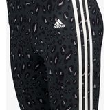 adidas Legging ANML 3S LEG - Grey/Carbon/Black - Dierenprint