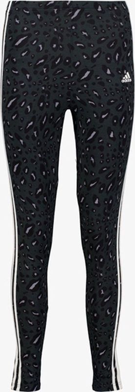 adidas Legging ANML 3S LEG - Grey/Carbon/Black - Dierenprint