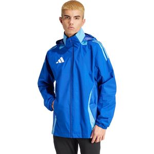adidas - Tiro 24 Competition Allweather Jas - Blauw Lichtblauw