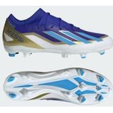 adidas X Crazyfast Messi League Gras Voetbalschoenen (FG) Blauw Wit Goud