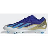 Adidas x crazyfast messi league fg in de kleur paars.