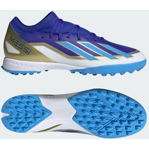 adidas Performance X Crazyfast Messi League Turf Boots - Unisex - Blauw- 40