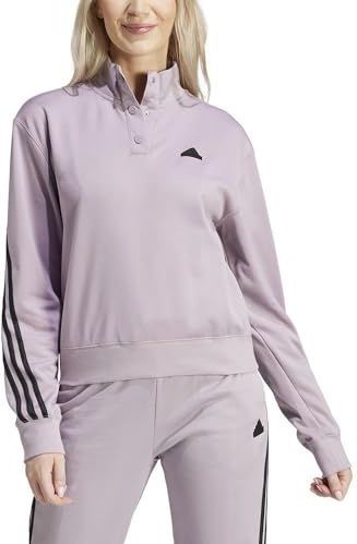 adidas - Iconic Wrapping 3-Stripes Snap Track Jacket - Zwart - Jacks