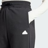 adidas - Geborduurd Frans Badstof Joggingpak - Dames - Losse Pasvorm