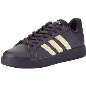 adidas Grand Court Base 2.0 sneaker voor dames, kernzwart/grijs drie/grijs zes, 44 EU