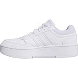 adidas - Hoops 3.0 - Damesschoenen - Cloud Wit/Dash Grey - Synthetisch Suède/Materiaal