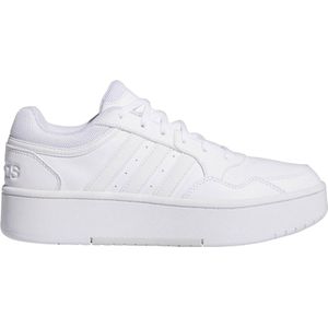 adidas - Hoops 3.0 - Damesschoenen - Cloud Wit/Dash Grey - Synthetisch Suède/Materiaal