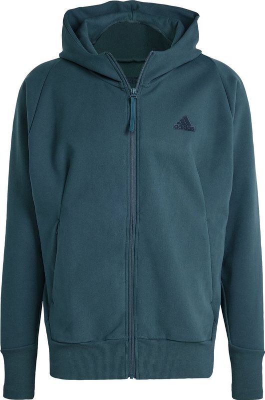 adidas Sportswear Z N E Winterized Trainingsjack met Capuchon - Heren - Grijs