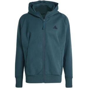 adidas Sportswear Z.N.E. Winterized Trainingsjack met Capuchon Heren Grijs