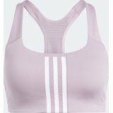 adidas - Performance Powerimpact - Beha - Paars - Medium-Support - Dames