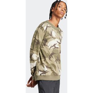 Adidas Sportswear Sweater Groen/Ecru