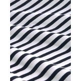 Tom Tailor Modern Stripe T-shirt Grijs Vrouw