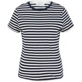 Tom Tailor Modern Stripe T-shirt Grijs Vrouw