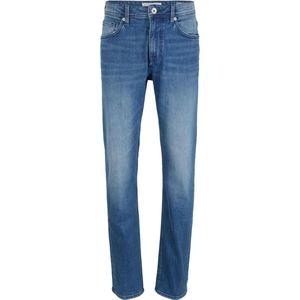 Tom Tailor - Jeans - Stonewash - Slim Fit - 70% Katoen, 28% Polyester, 2% Elastaan