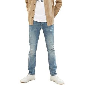 Tom Tailor Denim Piers Slim Jeans heren 1035509,10127 - Tinted Blue Denim,27W / 36L