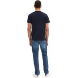 Effen T-shirt - Logoprint - Korte Mouwen - Zachte Jersey