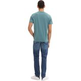 T-shirt - Effen Kleuren - Logo-Print - Regular Fit - Zachte Single-Jersey