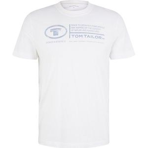 TOM TAILOR printed crewneck t-shirt Heren T-shirt
