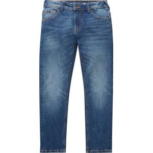 John - Skinny Relaxed Fit Jeans - Blauw - Katoen - Biologisch Katoen