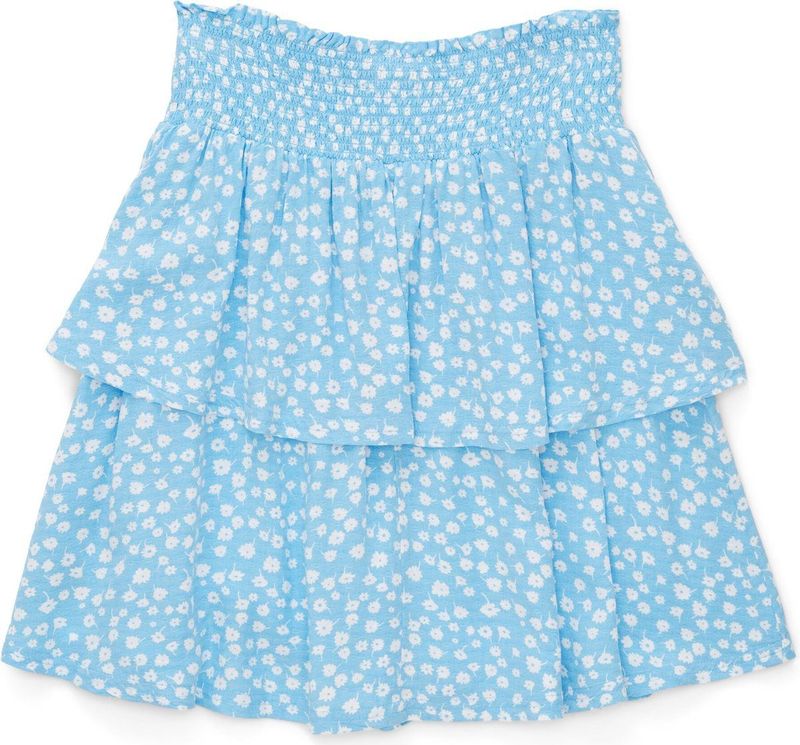 Plooirok - Gebloemd - 100% Viscose